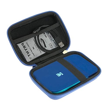 khanka Hard Travel Case Replacement for KODAK Smile Instant Print Digital Camera blue