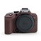 MUZIRI KINOKOO EOS R10 Case Silicone Protective Case Compatible for Canon EOS R10 Camera Light Weight Soft Rubber Easy Carrying Case Coffee