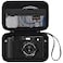Canboc Carrying Case for Fujifilm X100VI X100V X100F X100S XE5 Digital Camera Zipper Mesh Pocket fit USB Cable Black Case Only