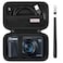 Supmay Hard Carrying Case for Canon PowerShot SX740 HS SX730 HS SX720 HS SX620 HS G7 X Mark III G7 X Mark II Digital Camera Storage Holder Travel Bag with Mesh Pocket for Battery Pack Black