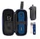 CaseSack thermal imager case for FLIR ONE EDGE PRO Wireless 160 120 IR camera also fit for FLIR ONE EDGE Wireless 80 60 IR camera Black with blue zip
