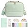 WOGOZAN Carrying Protective Bag for Fujifilm Instax Mini 13121141SEEVO994090LinkLiplay Camera Universal digital camera Case with Shoulder Strap Accessories BundleGreen