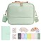 WOGOZAN Carrying Protective Bag for Fujifilm Instax Mini 13121141SEEVO994090LinkLiplay Camera Universal digital camera Case with Shoulder Strap Accessories BundleGreen