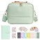 WOGOZAN Carrying Protective Bag for Fujifilm Instax Mini 13121141SEEVO994090LinkLiplay Camera Universal digital camera Case with Shoulder Strap Accessories BundleGreen