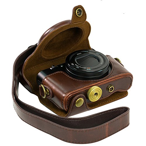 إنجوي يونيك Enjoyunique Pu Leather Camera Bag Case Cover For Sony RX100