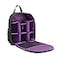 LEEMASING Digital DSLR Camera Waterproof Sling Backpack Shoulder Bag For Women And Men Teenagers Purple