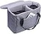 BOMKEE Camera Inserts Protective Bag Padded Insert Camer Cube Water Resistant DSLR SLR Case Foldable Liner for SonyCanonNikonOlympus Camera Lens Accessories Grey