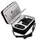 FBLFOBELI Hard Travel Carrying Case for Canon EOS Rebel T7 T8i T5 R50 R100 DSLR Camera with 1855mm Lens Protective Waterproof Storage Camera Bag Black