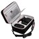 FBLFOBELI Hard Travel Carrying Case for Canon EOS Rebel T7 T8i T5 R50 R100 DSLR Camera with 1855mm Lens Protective Waterproof Storage Camera Bag Black