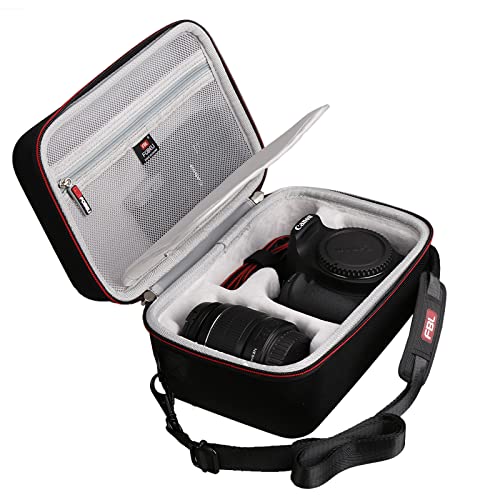 إف بي إل فوبيلي Fblfobeli Hard Travel Carrying Case For Canon Eos Rebel T7