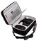 FBLFOBELI Hard Travel Carrying Case for Canon EOS Rebel T7 T8i T5 R50 R100 DSLR Camera with 1855mm Lens Protective Waterproof Storage Camera Bag Black