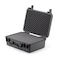 GT Tools Waterproof Hard Case Crushproof Dustproof Foam Protection Pressure Equalization Valve Portable Protective Storage Box for Travel Hunting Military Tactical 19Inch Black
