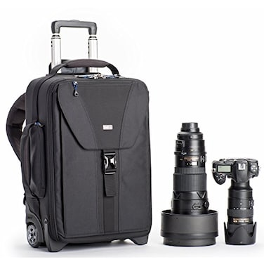 Think Tank Airport TakeOff V2 2 Wheel Rolling CarryOn Camera Shoulder Bag for Photography and Video Equipment Black