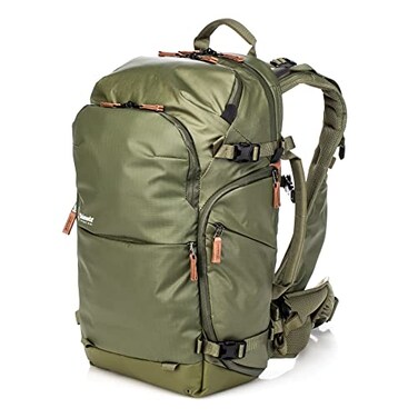 Shimoda Explore v2 25 Starter Kit Compact Outdoor Photography Travel Backpack incl Small Mirrorless Core Unit CarryOn Ready Adventure Pack AntiTheft Camera Access 14 Laptop Sleeve Army Green