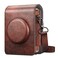 Fintie Protective Case for Fujifilm Instax Mini EVO Camera Premium Vegan Leather Bag Cover with Removable Adjustable Strap Vintage Brown