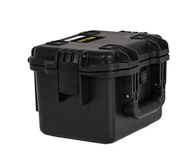 MEIJIA Premium Waterproof Hard Compact Camera Case with customizable fit foamFull Protection with LightConvenient Design118x982x775Elegant Black
