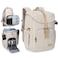 BAGSMART Camera Backpack DSLR Camera Bag Backpacks for Photographers Waterproof AntiTheft Photography Backpack with 15 Inch Laptop Compartment Tripod Holder Ivory White