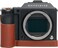 BMAOLLONGB X2D 100C Camera Case BolinUS Handmade Genuine Real Leather Half Camera Case Bag Cover for Hasselblad X2D 100C Camera Bottom Opening Version Hand Strap Brown