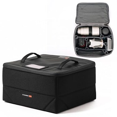 NANUK NCubik 17M Camera Bag Insert Medium WaterResistant Cube Shockproof Protective Camera Insert for Backpack Perfect for Tech Gear Accessories 114 x 133 x 66