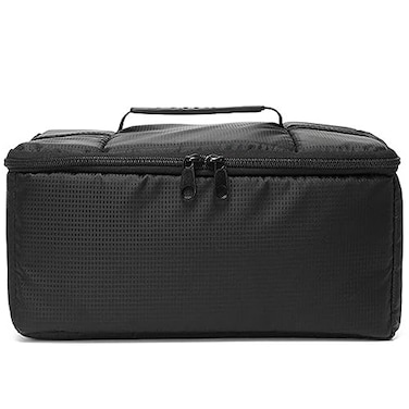 Lizbin Camera Insert Bag Camera Case Water Resistant Camera Bag Insert Portable Inner Bag Shockproof DSLR SLR Cameras Padded Storage Bag Inner Case Bags Black