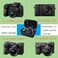 JINMEI Hard EVA Carrying Case Compatible with Panasonic Lumix GX85 1232mm LensG7 4K 1442mm LensSony Alpha a6400 1650mm Lensa6700a6100 Lens Camera casesmall