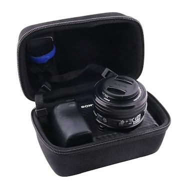 JINMEI Hard EVA Carrying Case Compatible with Panasonic Lumix GX85 1232mm LensG7 4K 1442mm LensSony Alpha a6400 1650mm Lensa6700a6100 Lens Camera casesmall