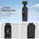 BRDRC Pocket 3 Silicone Cover For Xtra Muse Protective Case Lens Protector ScratchResistant Sleeve Skin Compatible with DJI OSMO Pocket 3 Creator ComboXtra Muse Accessories Grey
