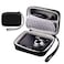 Senvitate Digital Camera Case Compatible with Kodak PixProCanon PowerShotSony DSC Hard Shell Camera Protective Carrying Bag for CableSD Card Black