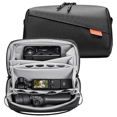 Tomat Osmo Pocket 3 Carry Bag for Xtra MuseOsmo Pocket 3 Osmo Mobile 7P SEAccessories Portable Travel Large Case Waterproof Multilayer All in One Storage Bag for Insta360 Flow Pro 2