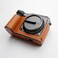 Uchandmade Handmade Genuine Leather Camera Half Case for Hasselblad X2D Top Layer Cowhide Body Metal Base Plate Hand Shank 3in1 Design Brownmbox