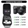 HESPLUS Hard Carrying Case Compatible with Sony Alpha a6400 a6700 a6600 a6100 a6500 a6300 a6000 Mirrorless Digital Camera Case Only