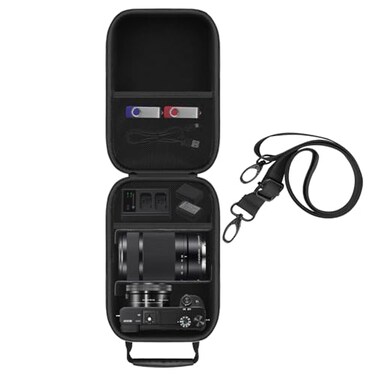 HESPLUS Hard Carrying Case Compatible with Sony Alpha a6400 a6700 a6600 a6100 a6500 a6300 a6000 Mirrorless Digital Camera Case Only