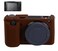 Pocoukate Camera Case for Sony ZVE10 ZVE10L Vlog Style Alpha ZVE10 ZVE10L Digital Camera AntiScratch Slim Fit Soft DSLR Camera Sleeve with Screen Protector Coffee