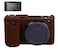 Pocoukate Camera Case for Sony ZVE10 ZVE10L Vlog Style Alpha ZVE10 ZVE10L Digital Camera AntiScratch Slim Fit Soft DSLR Camera Sleeve with Screen Protector Coffee