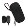 BRDRC Portable Small Case for Insta360 X4 X5 for Original Lens Cap Carrying Storage Bag Protective Cover Hard Shell Travel Protector with Wrist Strap Carabiner for Insta 360 X4 X5 Accessories