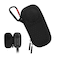 BRDRC Portable Small Case for Insta360 X4 X5 for Original Lens Cap Carrying Storage Bag Protective Cover Hard Shell Travel Protector with Wrist Strap Carabiner for Insta 360 X4 X5 Accessories
