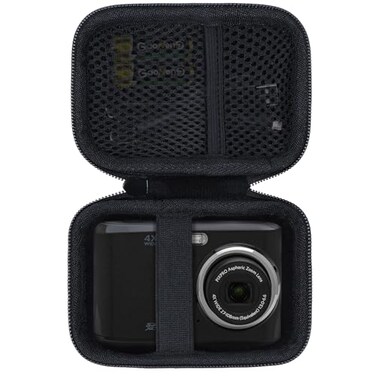 Lebakort Storage Case Compatible with KODAK PIXPRO Friendly Zoom FZ45 FZ55 16MP Digital Camera Black Case