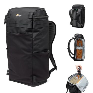 Lowepro ProTactic Lite BP 250 AW III Laptop Backpack Top and Side access Professional Camera Bag DSLRDronesMirrorless Up to 16 Laptop Rain Cover for Photographer Videographer Volume 30L