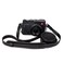VOVMOEYA Protective Camera Case Kit for Leica DLUX8 Camerafor Leica DLUX8 Half Case DLUX 8 Camera Cover with Front Lens Cap with Shoulder StrapBlack