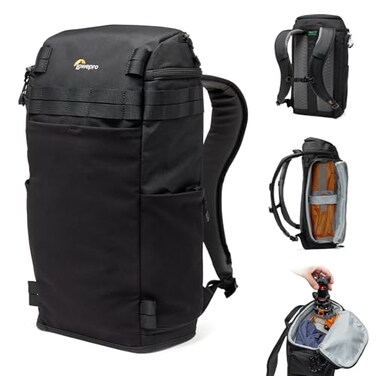 Lowepro ProTactic Lite BP 150 AW III Laptop Backpack Top and Side access Professional Camera Bag DSLRDronesMirrorless Up to 14 Laptop Rain Cover for Photographer Videographer Volume 25L