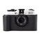 DBZZ for pentax 17 case Handmade Genuine Leather Camera Protective Half Camera case for Pentax 17 Black