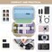 TAAOKA Digital Camera Case Protective Lightweight Camera Case with 3 Carrying Ways Waterproof Shockproof Small Camera Bag for PowerShotSony DSCW800DSCW830 Beige