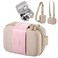 TAAOKA Digital Camera Case Protective Lightweight Camera Case with 3 Carrying Ways Waterproof Shockproof Small Camera Bag for PowerShotSony DSCW800DSCW830 Beige