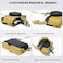 Bowan for Sony rx100 casefor Sony rx100 vi casedscrx100 Mark iidscrx100 iiidscrx100 ivdscrx100 v RX100 vii m6 5a m3 Protective Leather Camera Case Bag with Camera Shoulder Strap yellow