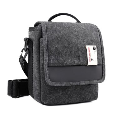 Besnfoto Mirrorless Camera Shoulder Bag Small Messenger Case Waist Bag Compatible for Canon BlackH Small