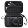 Lacdo Camera Case for RICOH GR IVRICOH GR III HDFGR IIIx HDFGR IIIxGR IIIGR IIGR Digital Camera Hard Protective Camera Storage Trave Bag Mesh Pocket fits Batteries USB Cable Black
