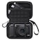 Lacdo Camera Case for RICOH GR IVRICOH GR III HDFGR IIIx HDFGR IIIxGR IIIGR IIGR Digital Camera Hard Protective Camera Storage Trave Bag Mesh Pocket fits Batteries USB Cable Black