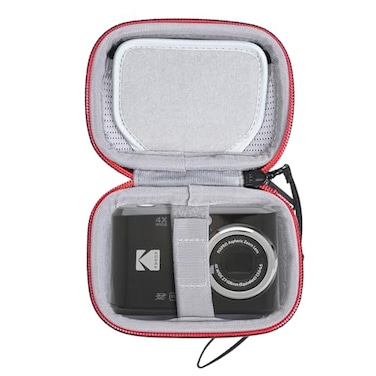 RLSOCO Camera Case for KODAK PIXPRO FZ55FZ45FZ53FZ43FZ41 16MP Digital Camera Mesh Bag Fits Batteries Cable Memory Card Card Reader Compact Design with YKK Zipper