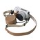 VOVMOEYA Protective Camera Case Kit for Sony ZVE10 II Mirrorless CameraFor Sony ZVE10II Half Case ZVE10II Camera Cover With 1650MM Front Lens Cap With Shoulder StrapCHOC