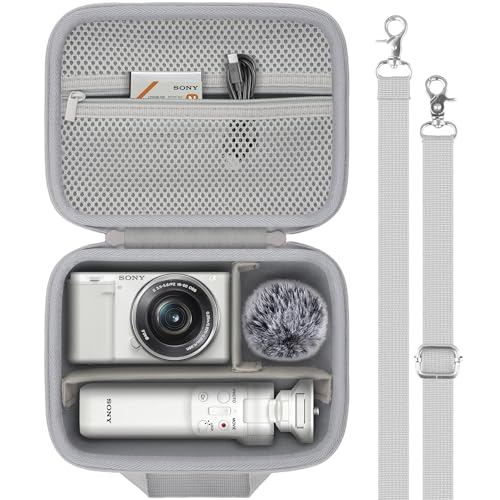 nonfood_baval Nonfood_baval Baval For Sony ZVE10zve1zve10 Ii Vlog Digital Camera Hard Carrying Case one size